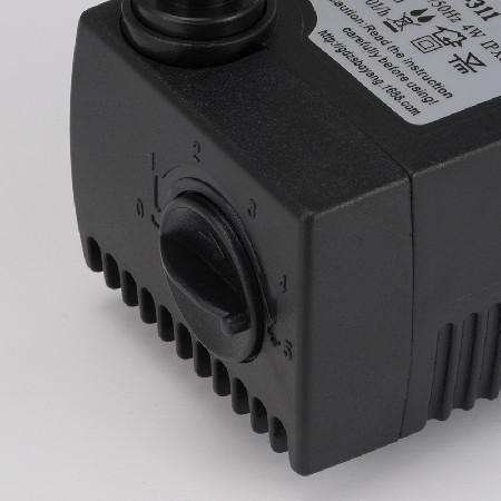 3W魚缸空調(diào)扇用潛水泵 AC12VDC5V寵物飲水機(jī)水泵太陽能噴泉水泵